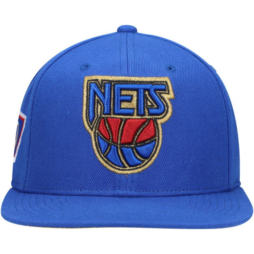 Hardwood Classic Teams New Jersey Nets 50th Anniversary Snapback Hat