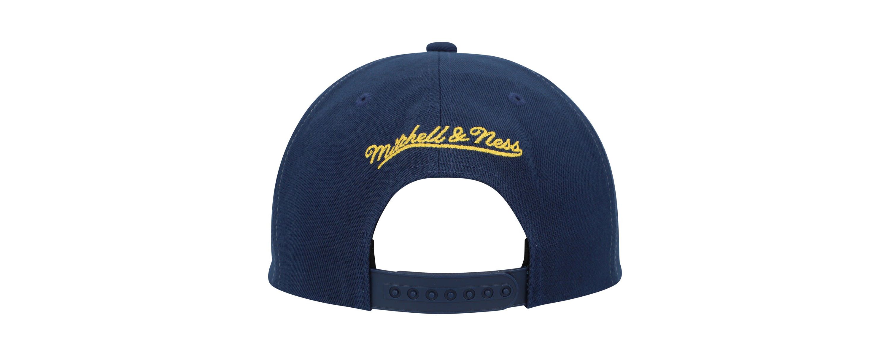 NCAA Gold/Navy Marquette Golden Eagles Sharktooth Snapback Hat