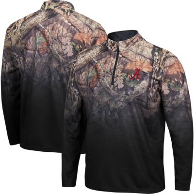 Alabama Crimson Tide NCAA Mossy Oak Fleet II Quarter-Zip Jacket