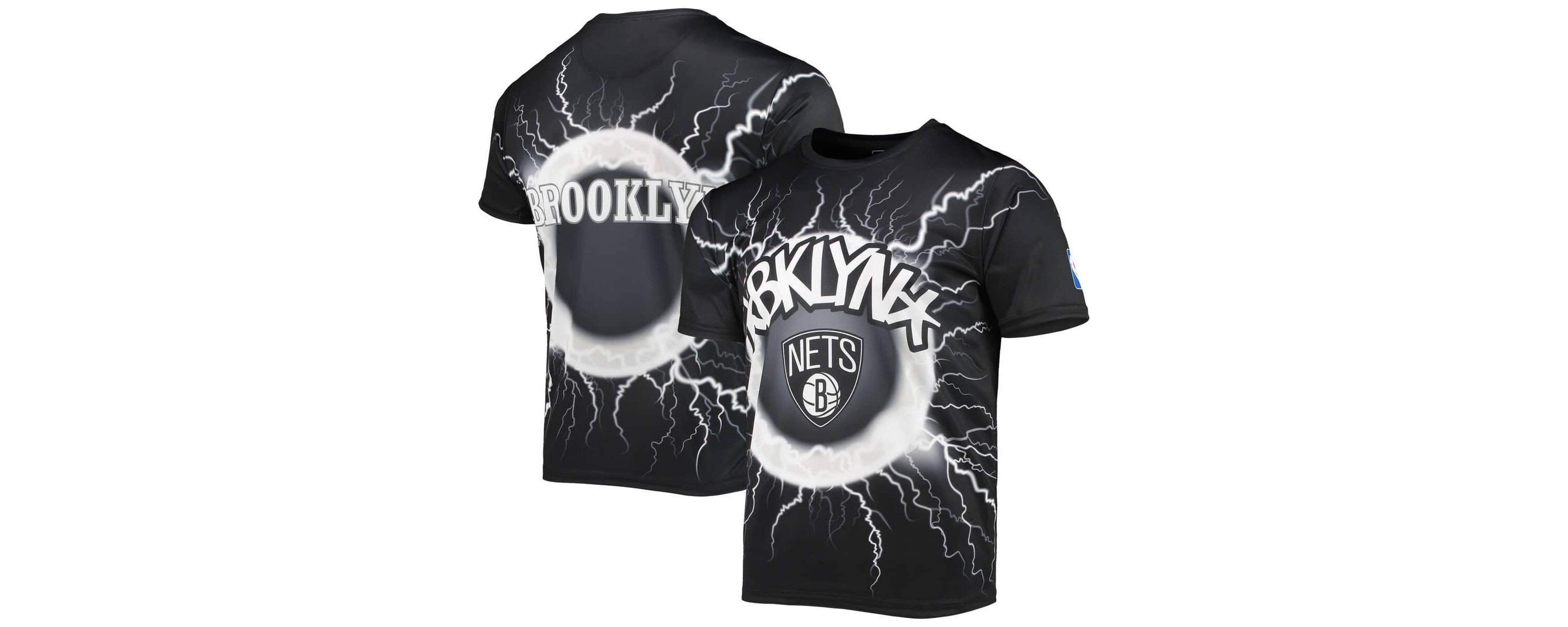 NBA Brooklyn Nets Tornado Bolt T-Shirt