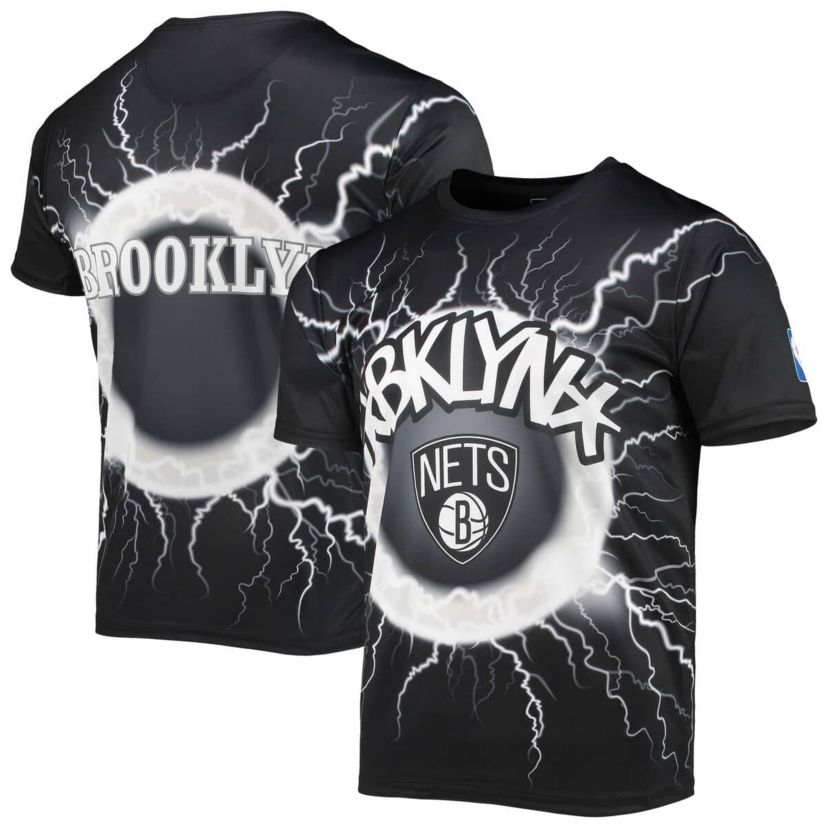 NBA Brooklyn Nets Tornado Bolt T-Shirt