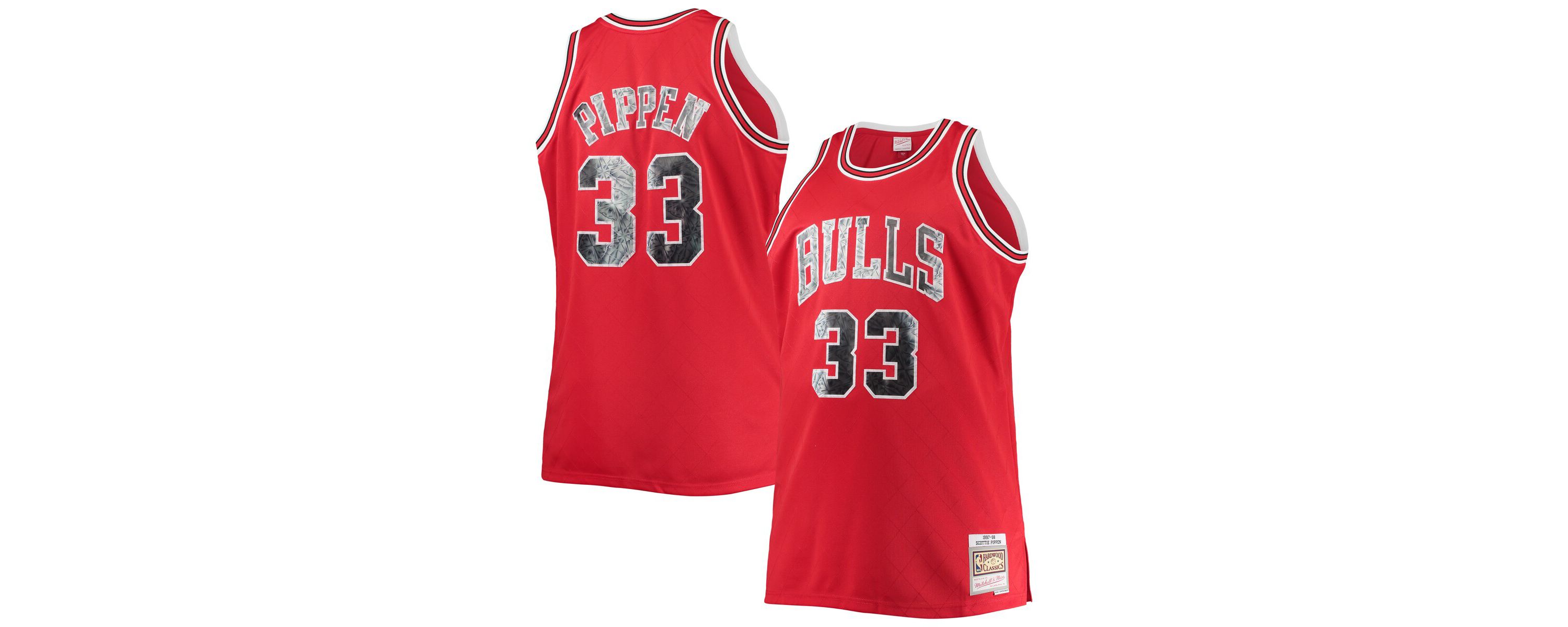 NBA Scottie Pippen Chicago Bulls Big & Tall 1997/98 NBA 75th Anniversary Diamond Swingman Jersey