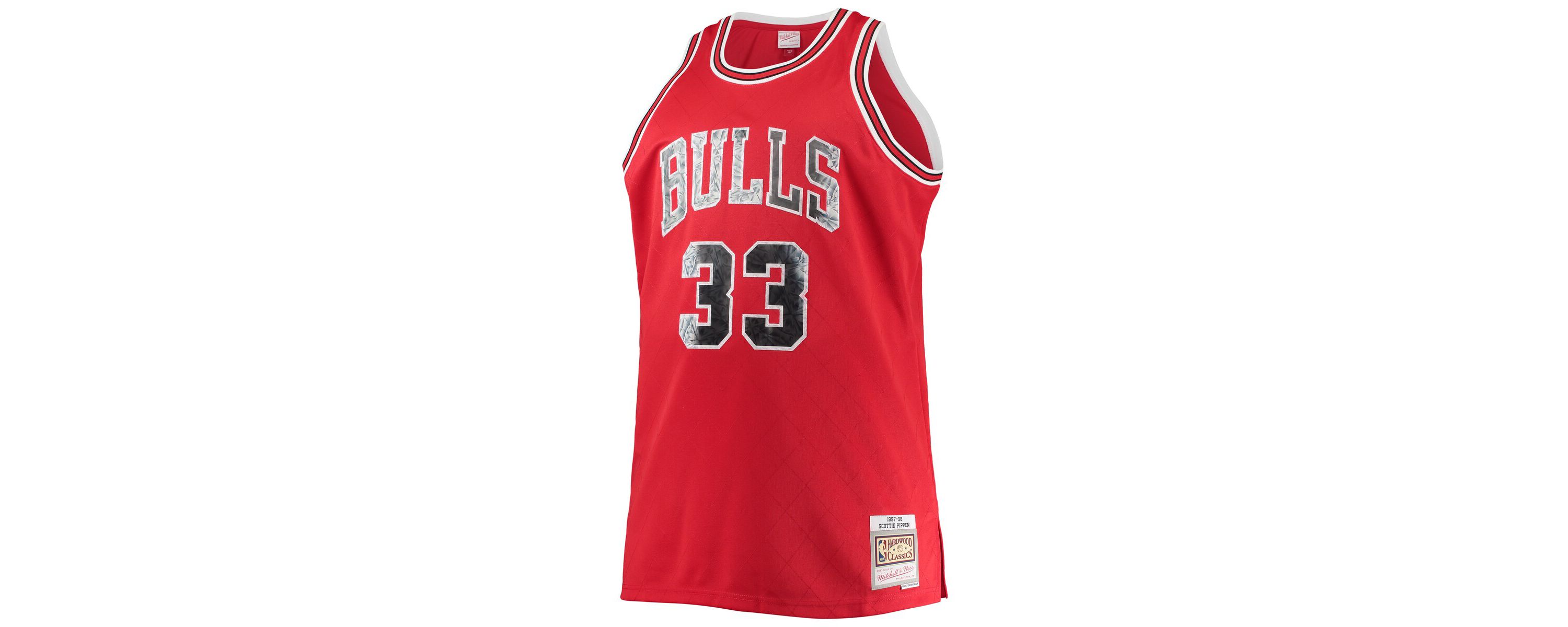 NBA Scottie Pippen Chicago Bulls Big & Tall 1997/98 NBA 75th Anniversary Diamond Swingman Jersey