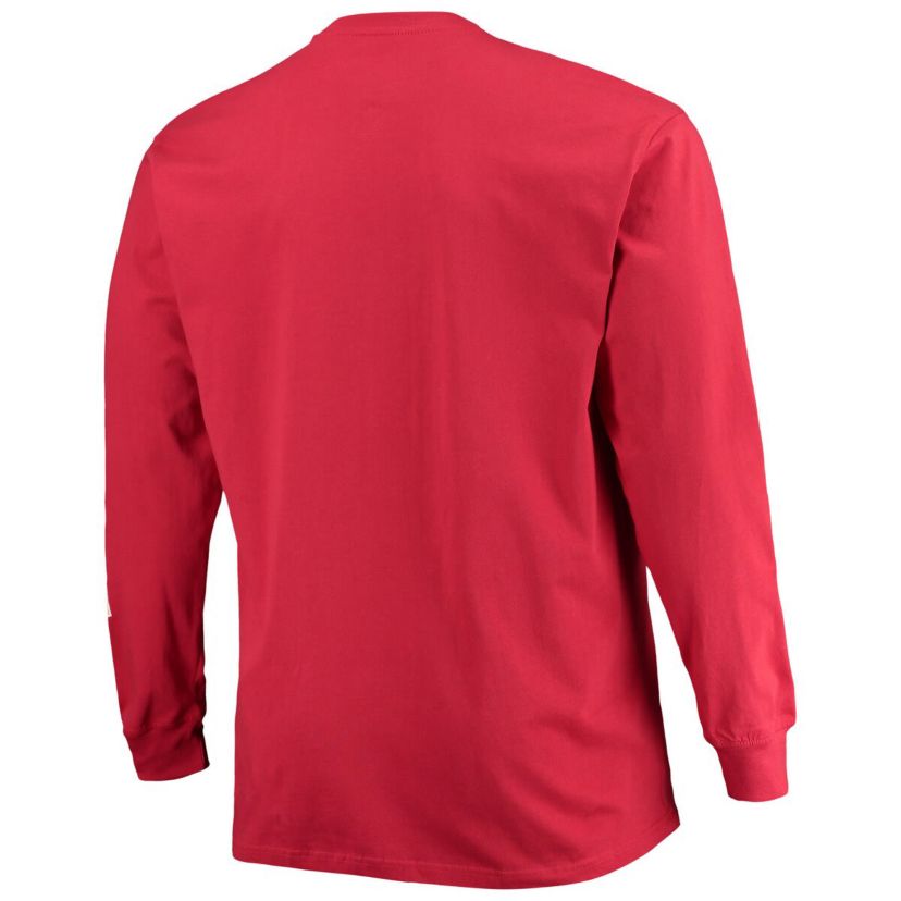 NCAA USC Trojans Big & Tall 2-Hit Long Sleeve T-Shirt