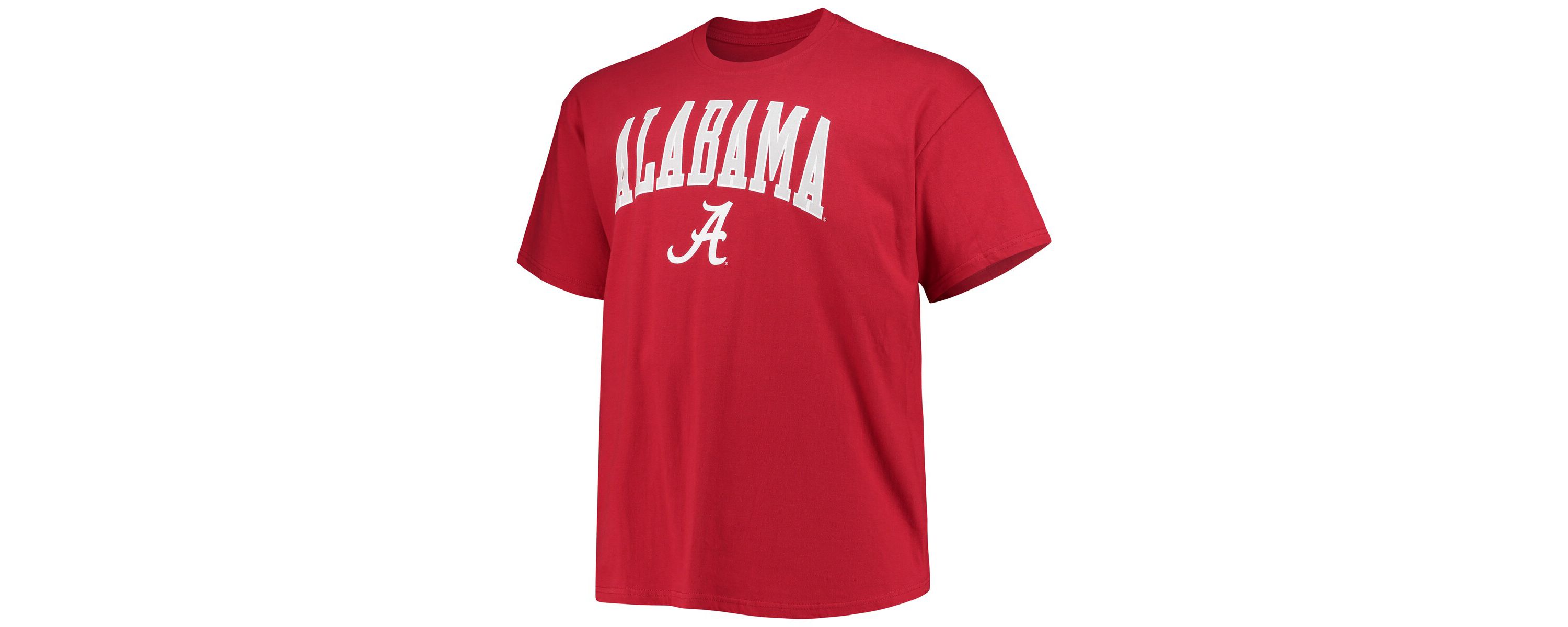 Alabama Crimson Tide NCAA Alabama Tide Big & Tall Arch Over Wordmark T-Shirt
