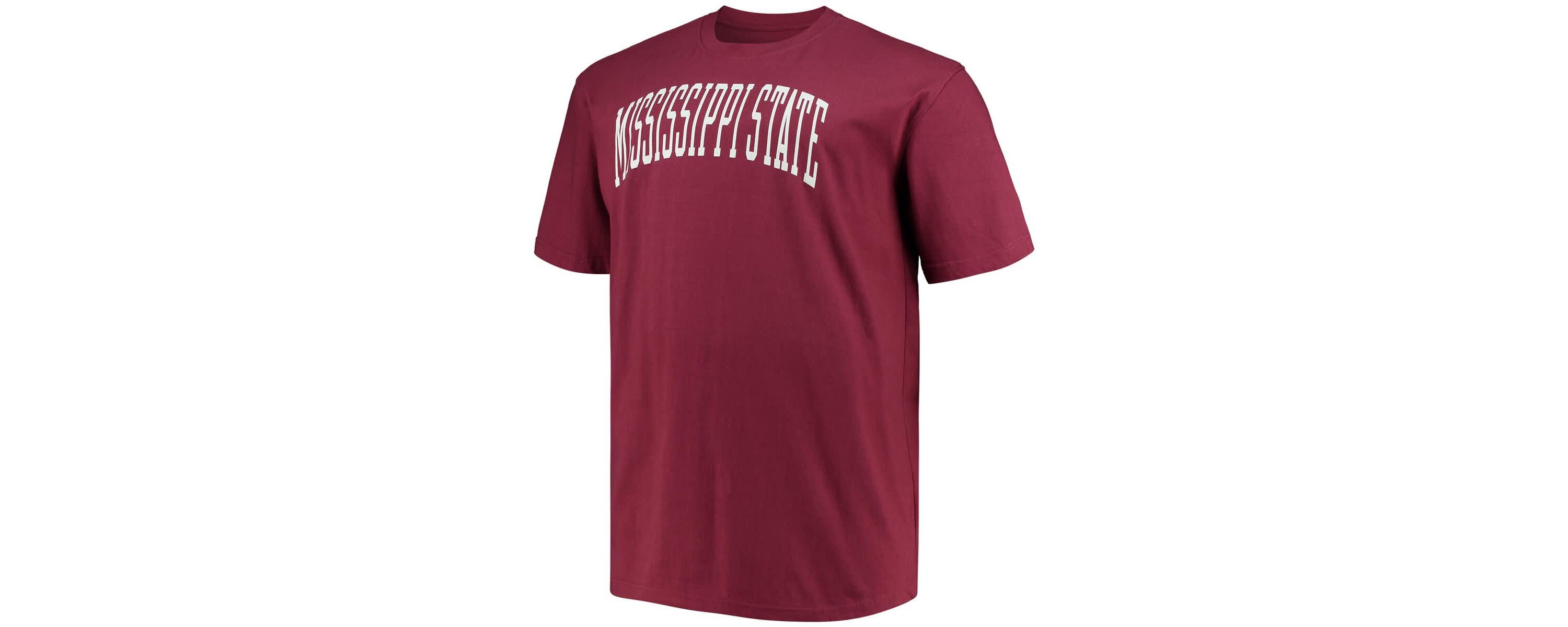 NCAA Mississippi State Bulldogs Big & Tall Arch Team Logo T-Shirt