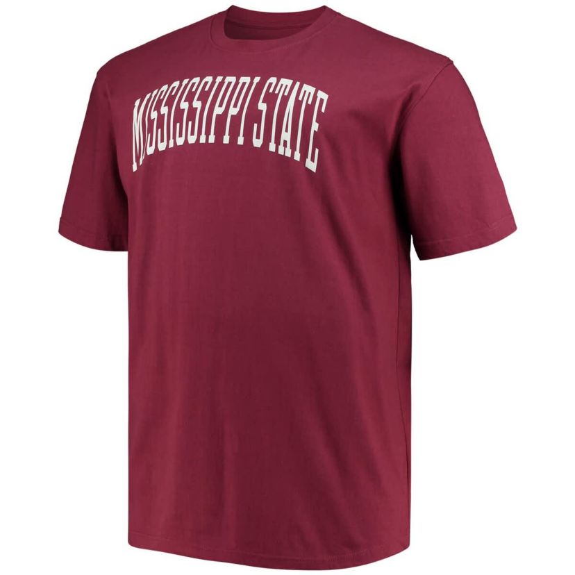 NCAA Mississippi State Bulldogs Big & Tall Arch Team Logo T-Shirt