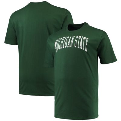 Champion Men's NCAA Michigan State Spartans Big & Tall Arch Team Logo T-Shirt, Green, 2XL Big