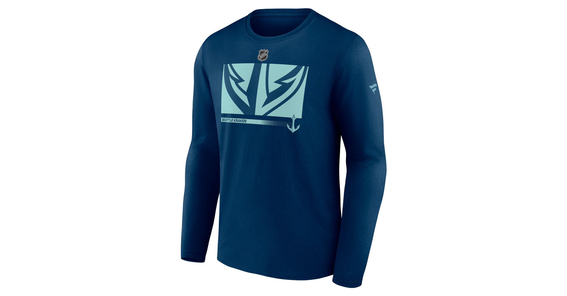 NHL Deep Sea Seattle Kraken Authentic Pro Core Collection Secondary Long Sleeve T-Shirt