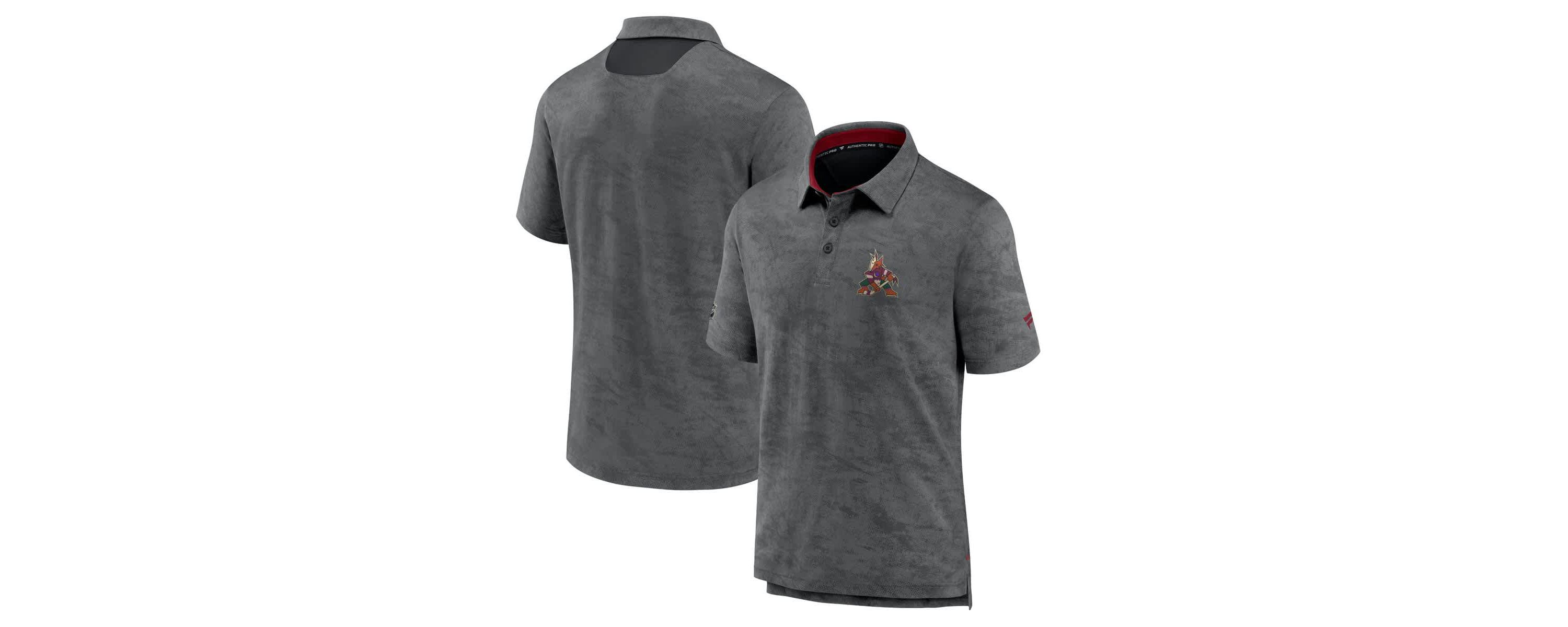 Vintage Hockey Fanatics Arizona Coyotes Authentic Pro Rink Polo