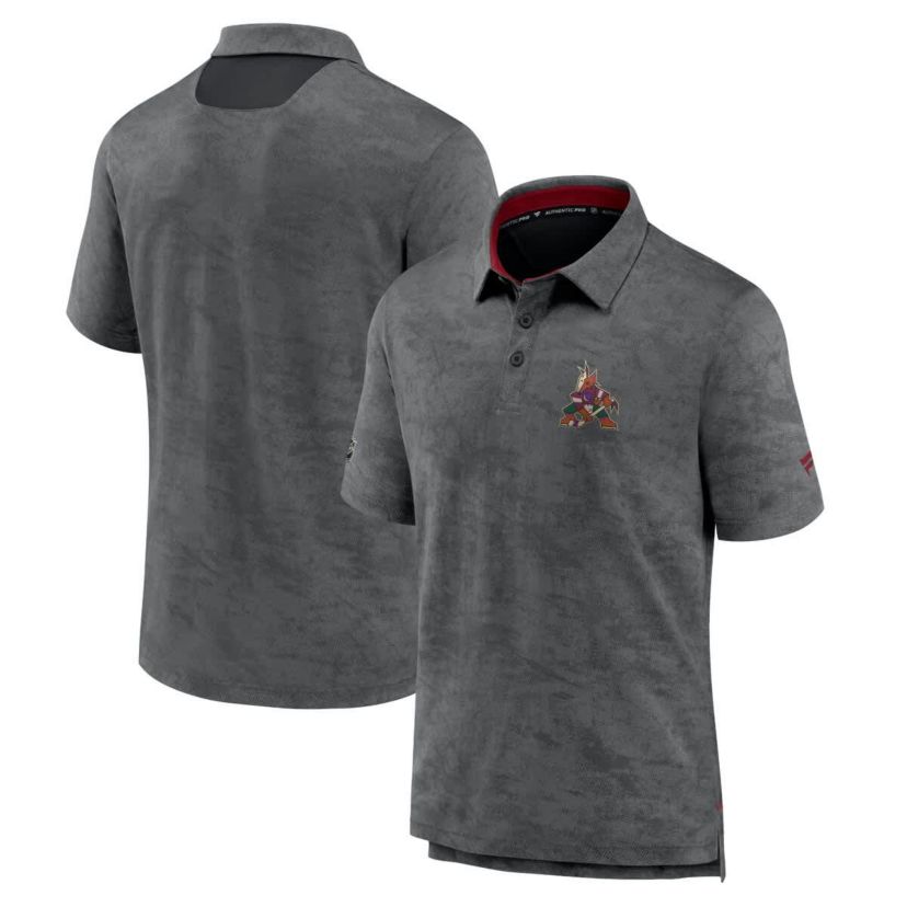 Vintage Hockey Fanatics Arizona Coyotes Authentic Pro Rink Polo