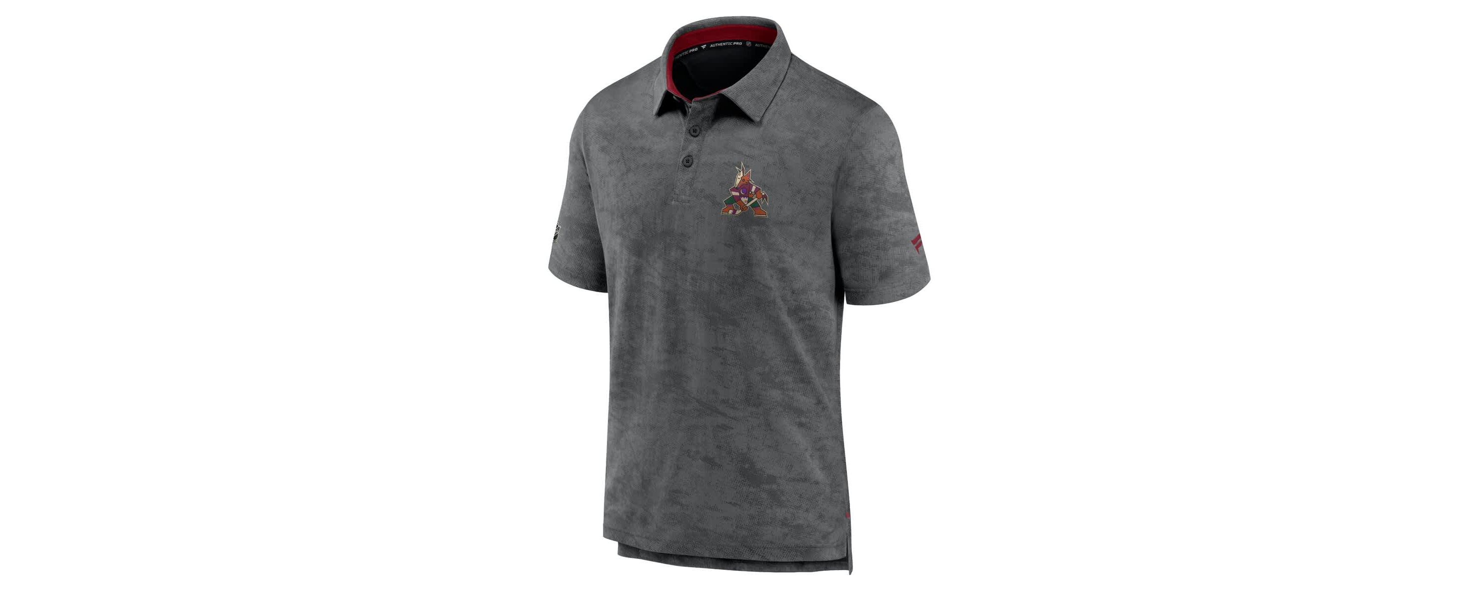 Vintage Hockey Fanatics Arizona Coyotes Authentic Pro Rink Polo