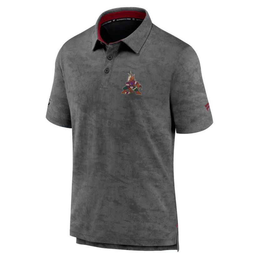 Vintage Hockey Fanatics Arizona Coyotes Authentic Pro Rink Polo