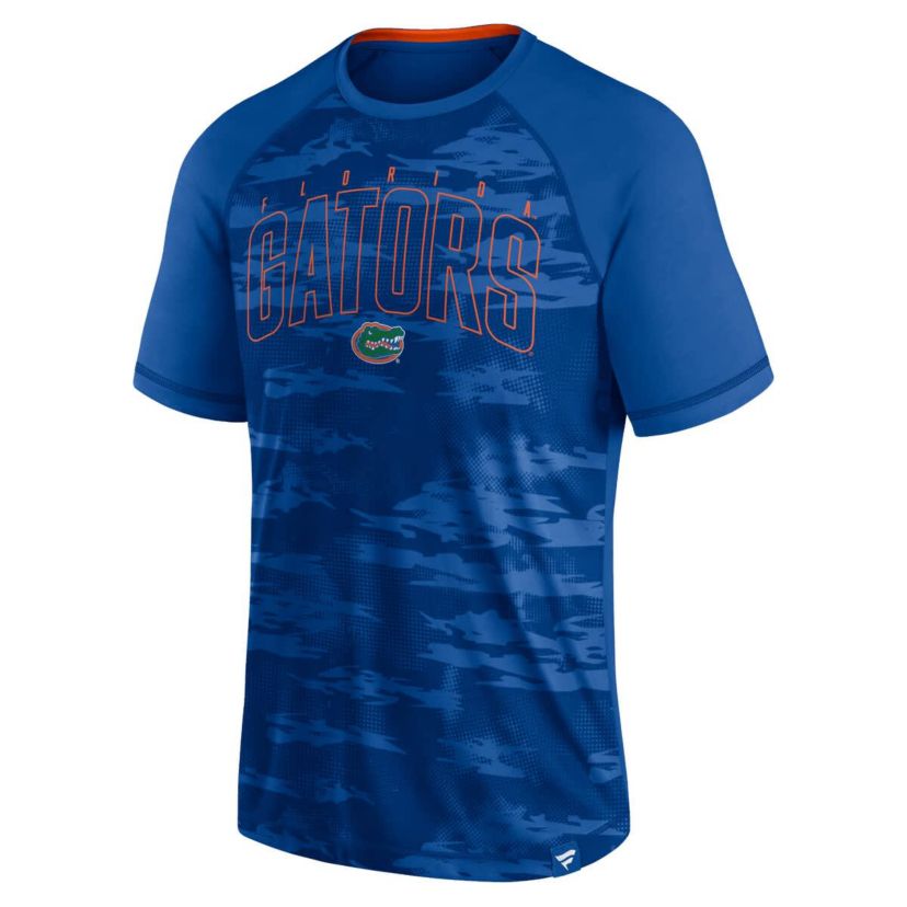 NCAA Fanatics Florida Gators Arch Outline Raglan T-Shirt
