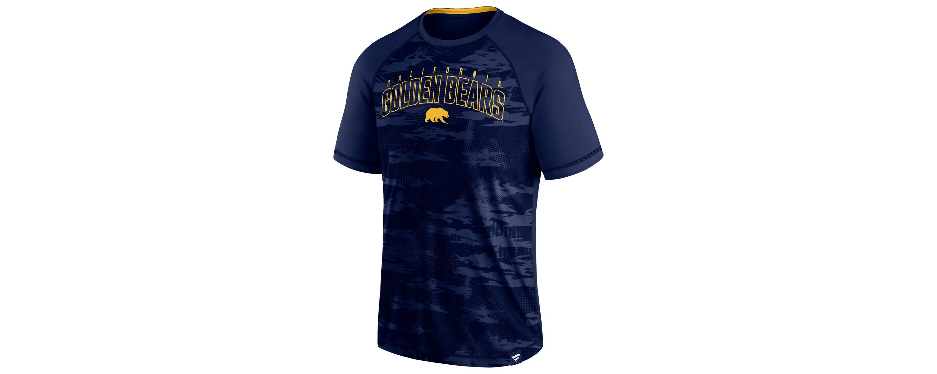 California Golden Bears NCAA Fanatics Cal Bears Arch Outline Raglan T-Shirt