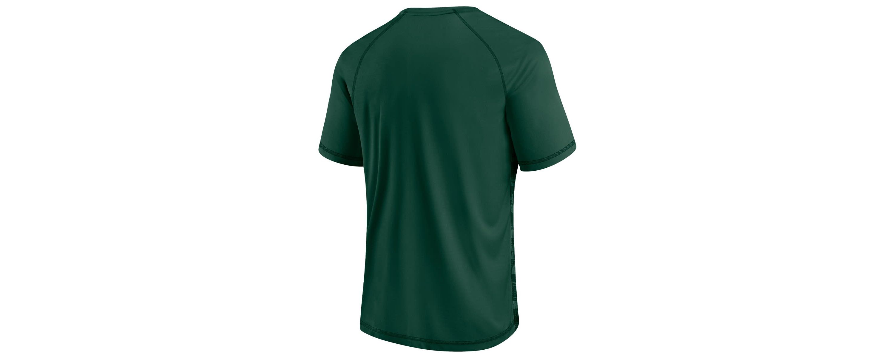 Miami (FL) Hurricanes NCAA Fanatics Miami Hurricanes Arch Outline Raglan T-Shirt