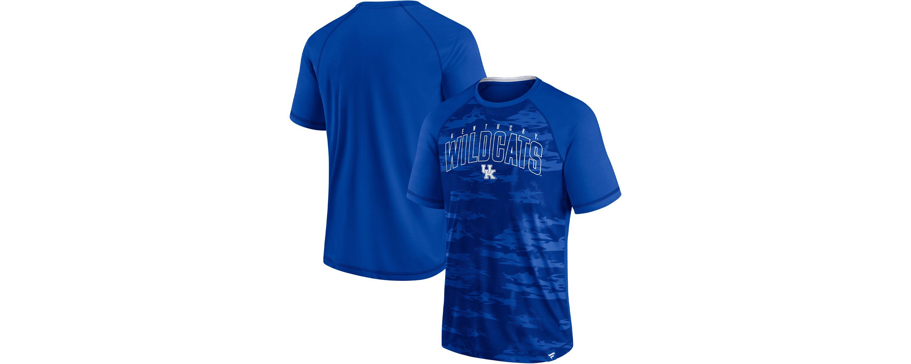 NCAA Fanatics Kentucky Wildcats Arch Outline Raglan T-Shirt