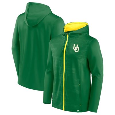 NCAA Fanatics Oregon Ducks Ball Carrier Full-Zip Hoodie