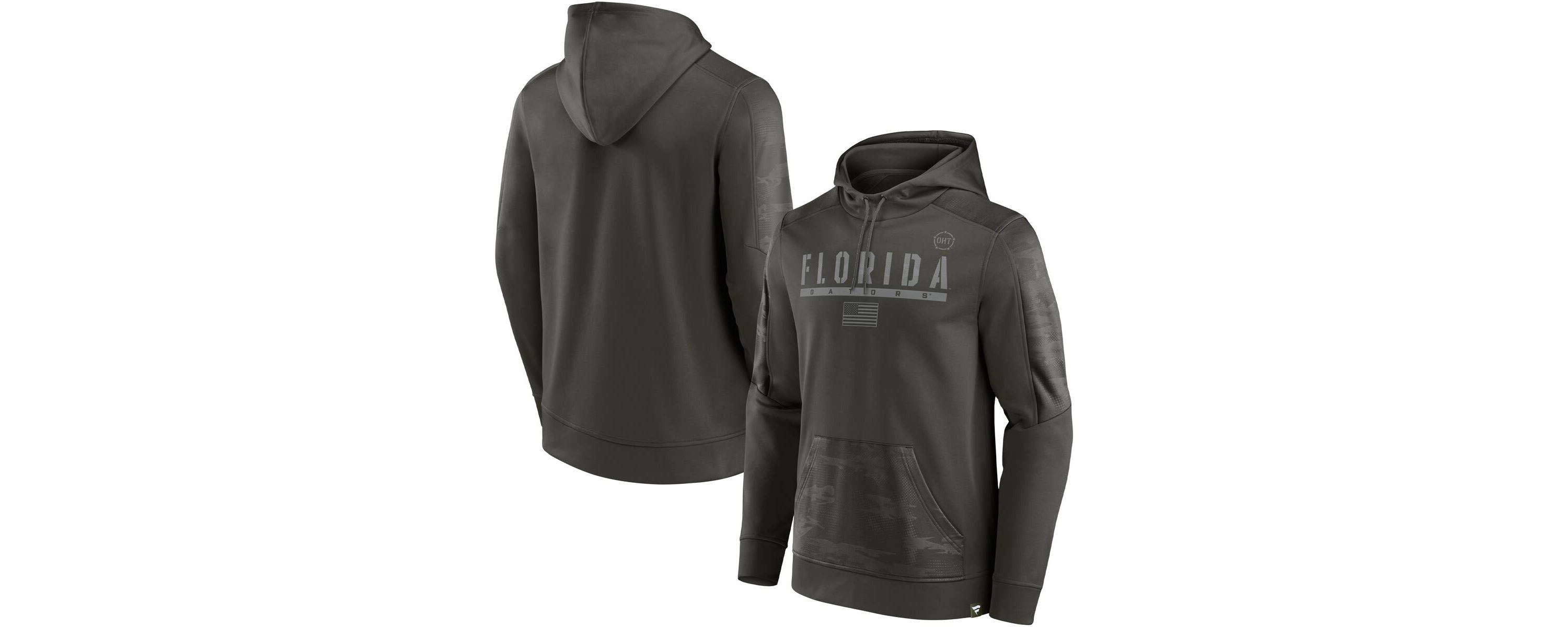 NCAA Fanatics Florida Gators Operation Hat Trick Military Appreciation Guardian Pullover Hoodie