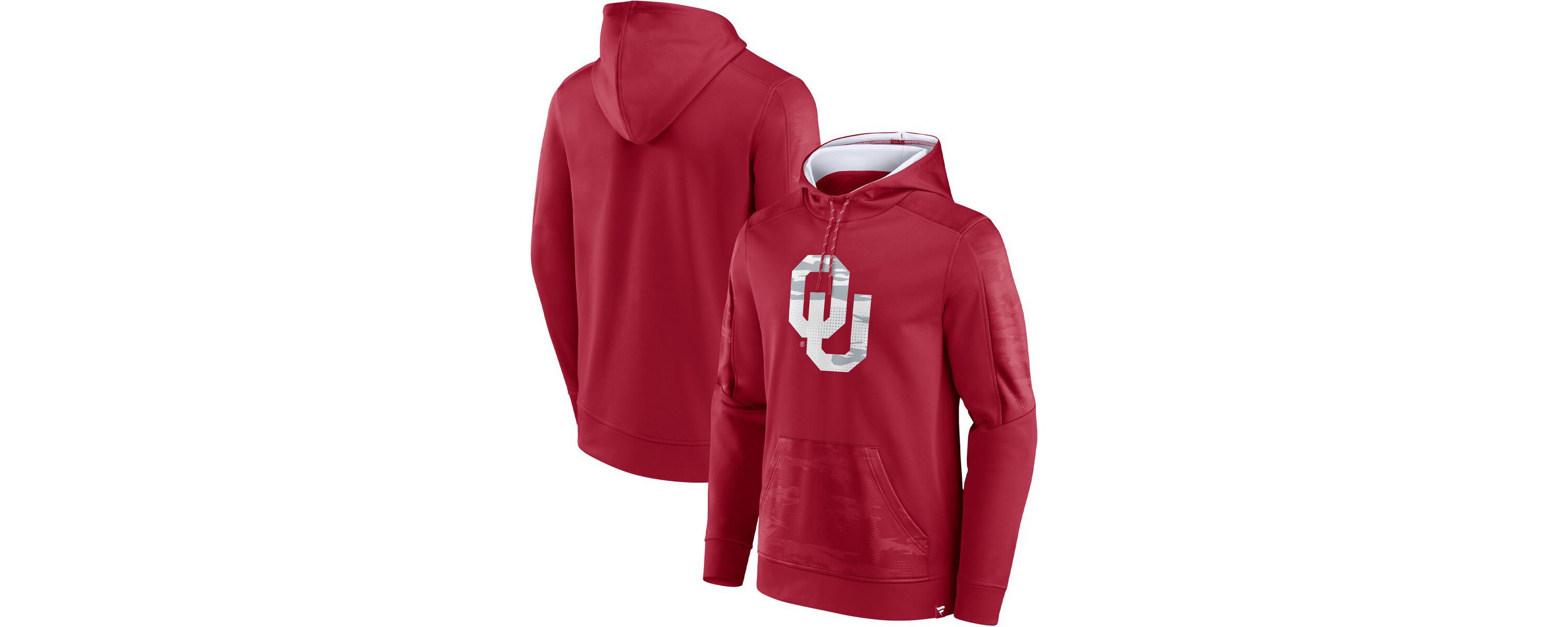 NCAA Fanatics Oklahoma Sooners On The Ball Pullover Hoodie
