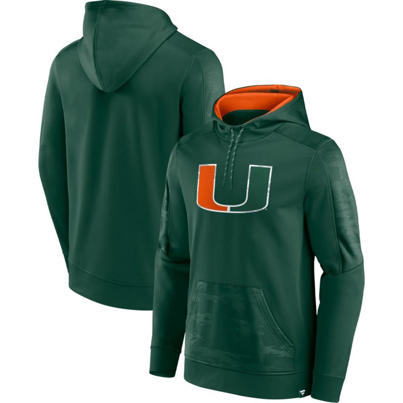 Miami (FL) Hurricanes NCAA Fanatics Miami Hurricanes On The Ball Pullover Hoodie