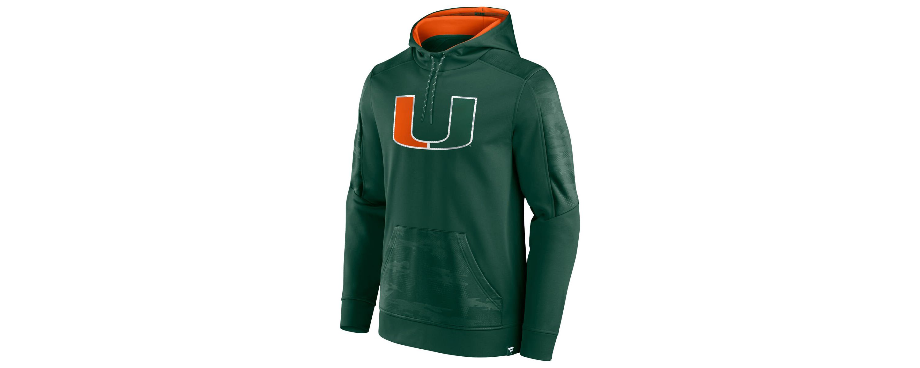 Miami (FL) Hurricanes NCAA Fanatics Miami Hurricanes On The Ball Pullover Hoodie