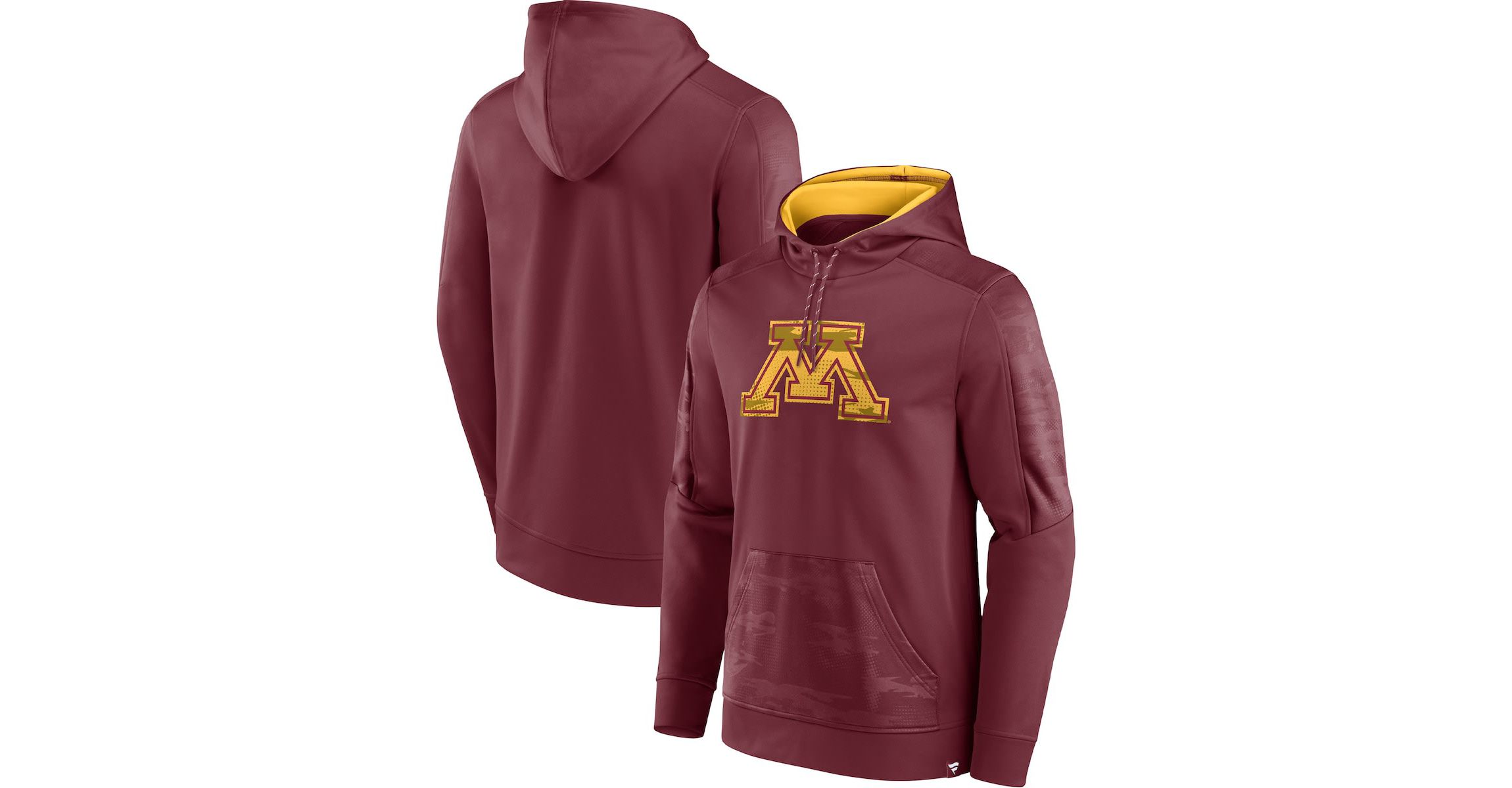 NCAA Fanatics Minnesota Golden Gophers On The Ball Pullover Hoodie