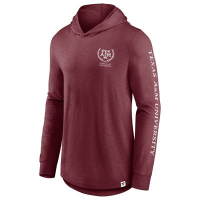 NCAA Fanatics Texas A&M Aggies Photo Finish Hoodie Long Sleeve T-Shirt