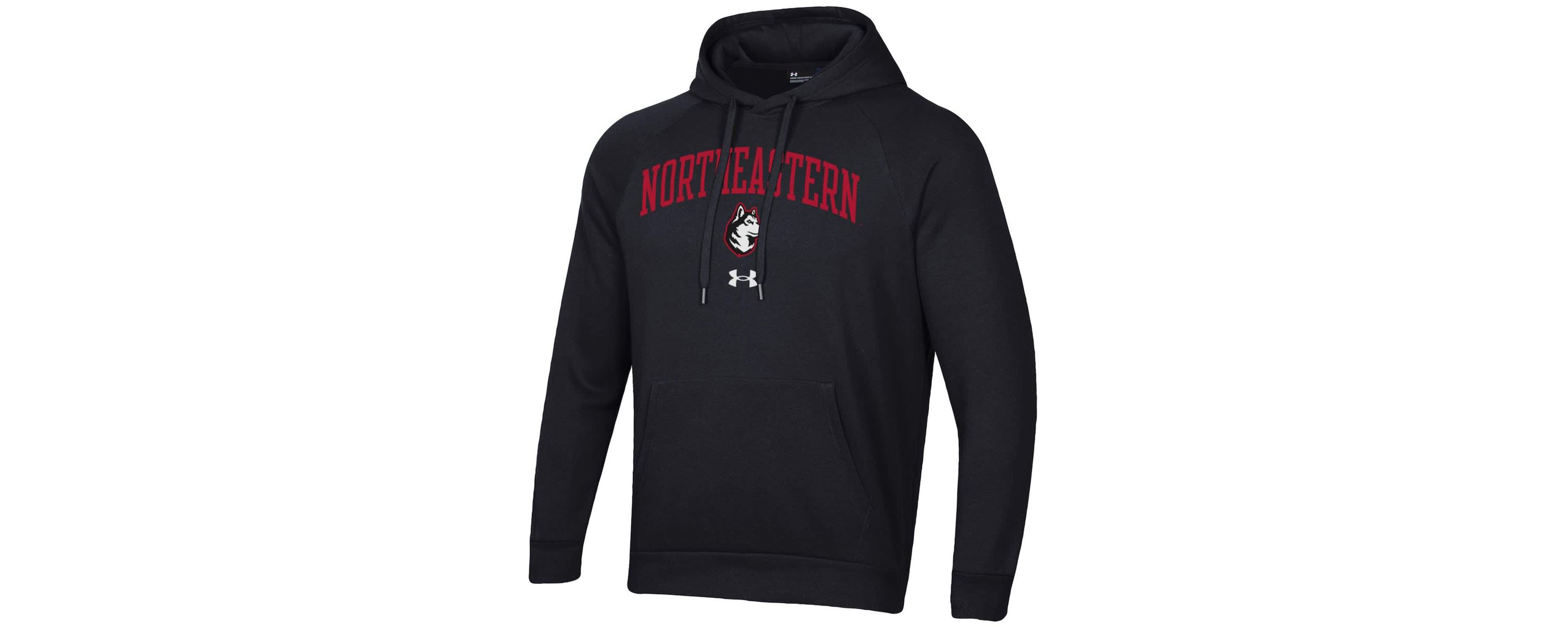 NCAA Under Armour Northeastern Huskies All Day Fleece Pullover Hoodie