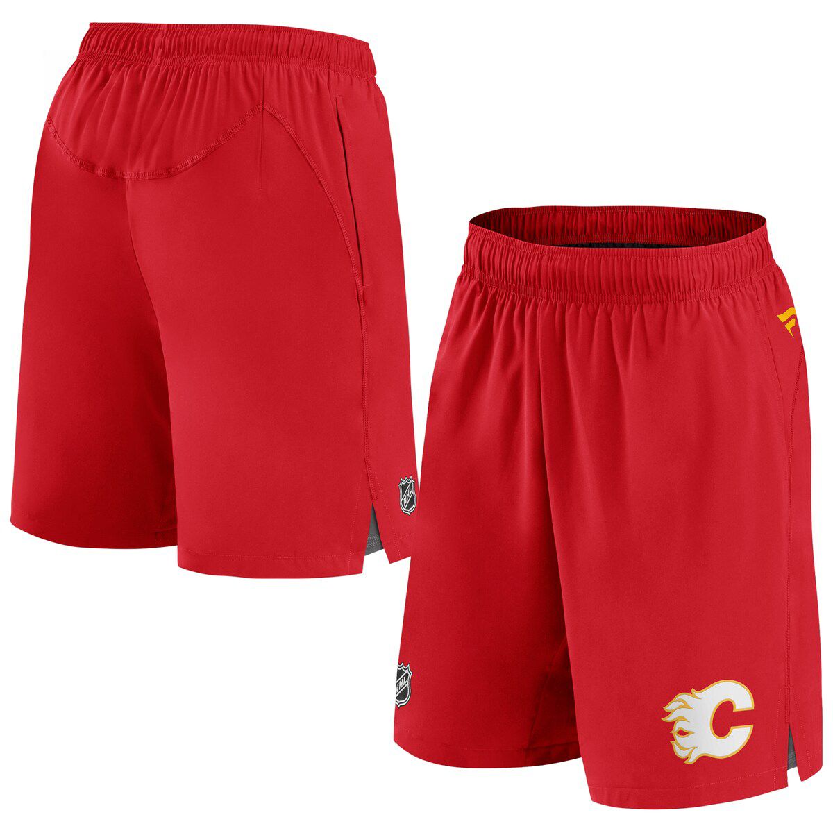NHL Calgary Flames Authentic Pro Rink Shorts
