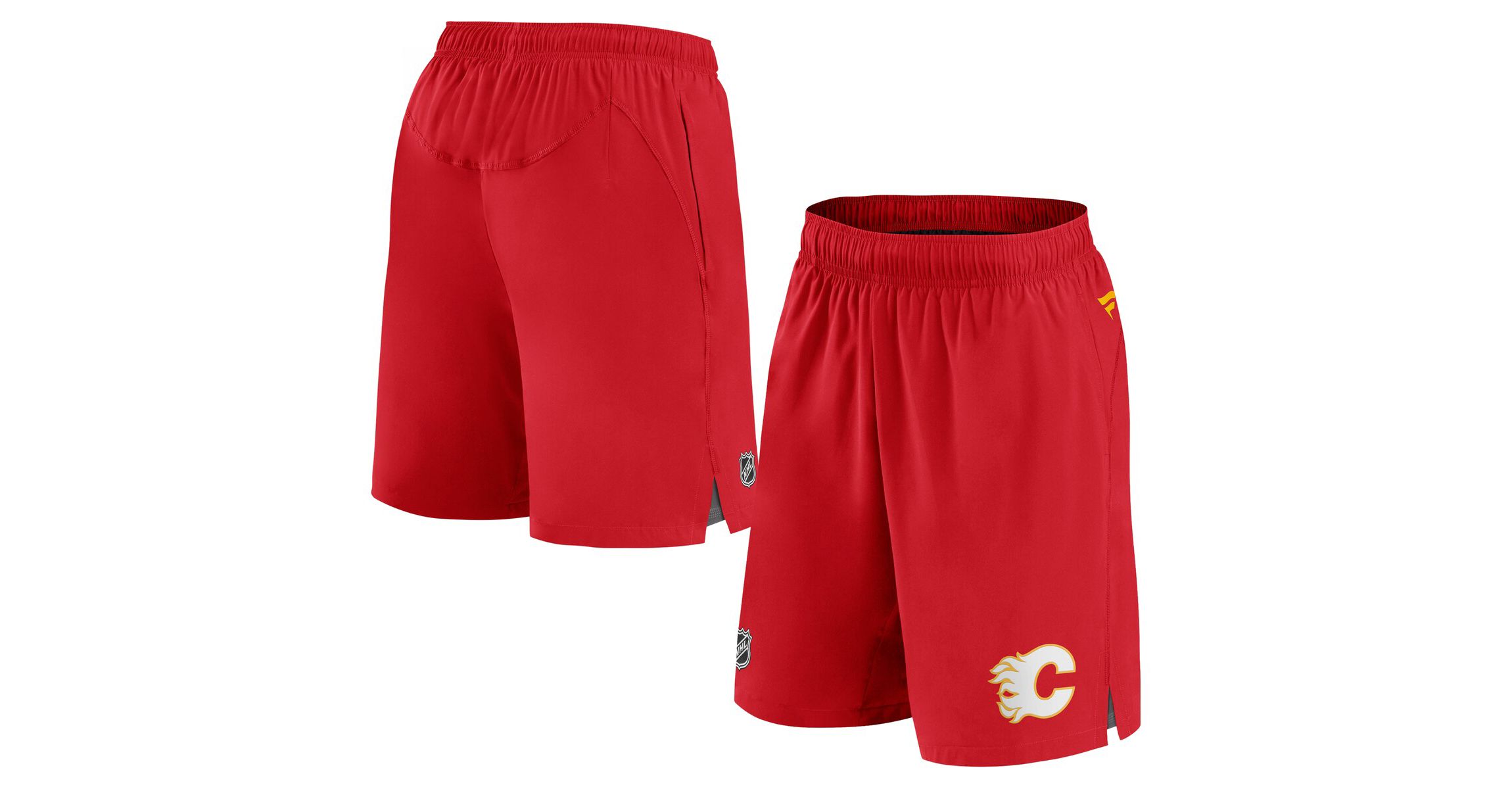 NHL Calgary Flames Authentic Pro Rink Shorts