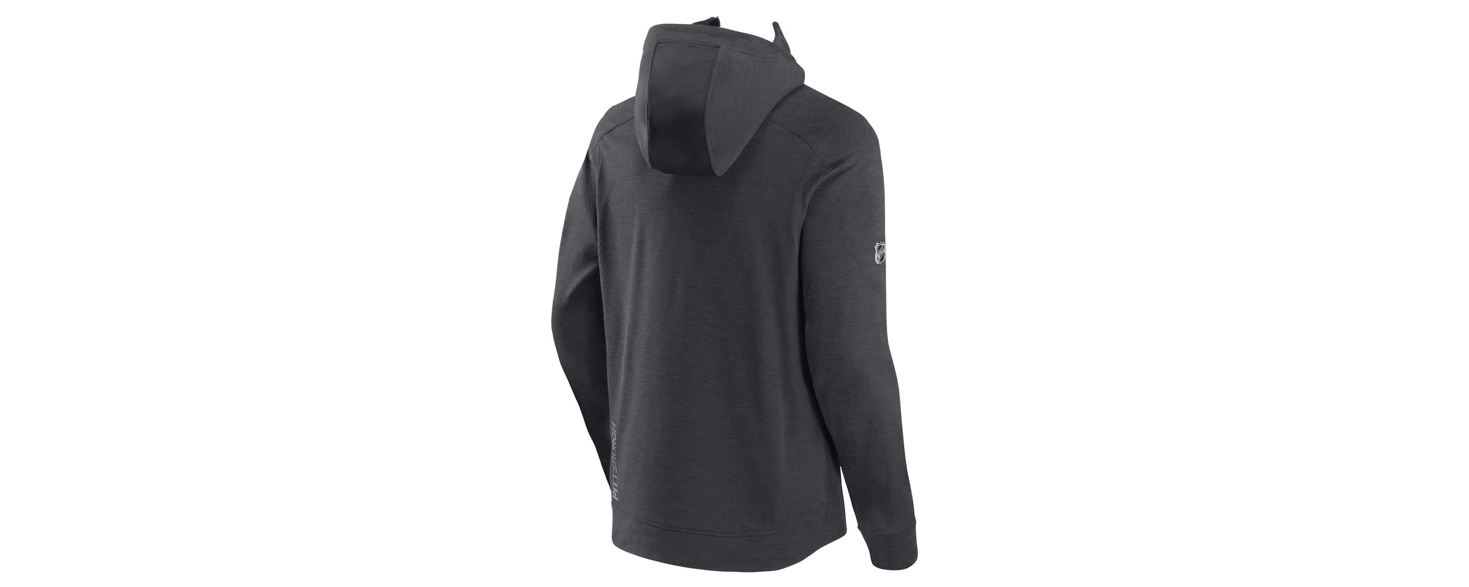 NHL Fanatics Pittsburgh Penguins Authentic Pro Road Tech Lightweight Full-Zip Hoodie Jacket