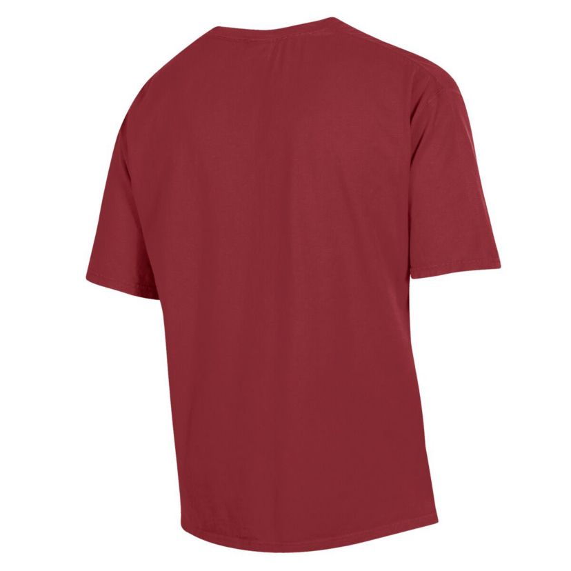 Boston College Eagles NCAA Boston NCAA Eagles Arch Logo Garment Dyed T-Shirt