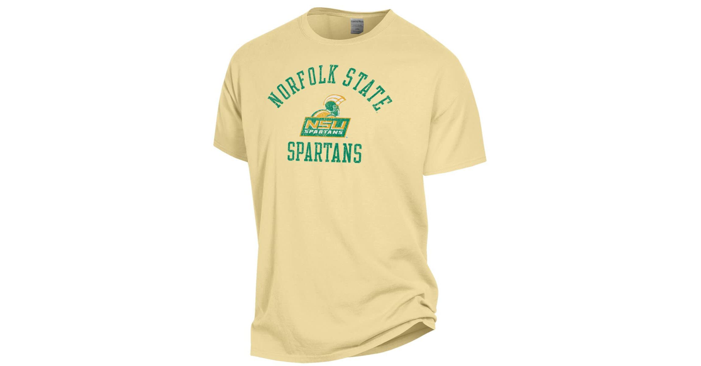 NCAA Norfolk State Spartans Arch Logo Garment Dyed T-Shirt