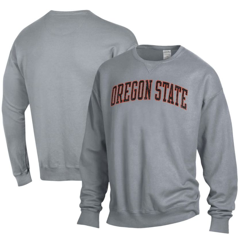 NCAA Oregon State Beavers Garment Dyed Pullover Sweatshirt