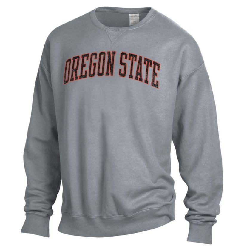 NCAA Oregon State Beavers Garment Dyed Pullover Sweatshirt