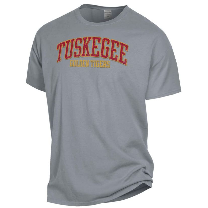 NCAA Tuskegee Golden Tigers Garment Dyed T-Shirt