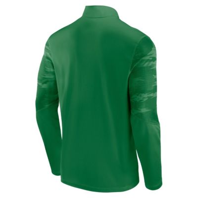 NCAA Fanatics Oregon Ducks Ringer Quarter-Zip Top