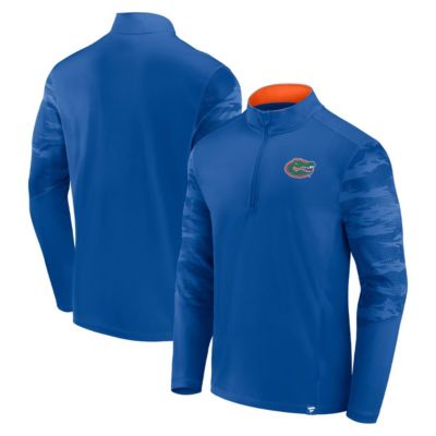 NCAA Fanatics Florida Gators Ringer Quarter-Zip Top