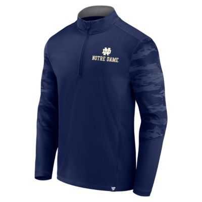 NCAA Fanatics Notre Dame Fighting Irish Ringer Quarter-Zip Top