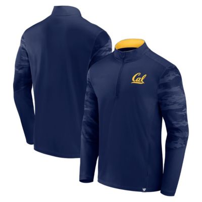 California Golden Bears NCAA Fanatics Cal Ringer Quarter-Zip Top