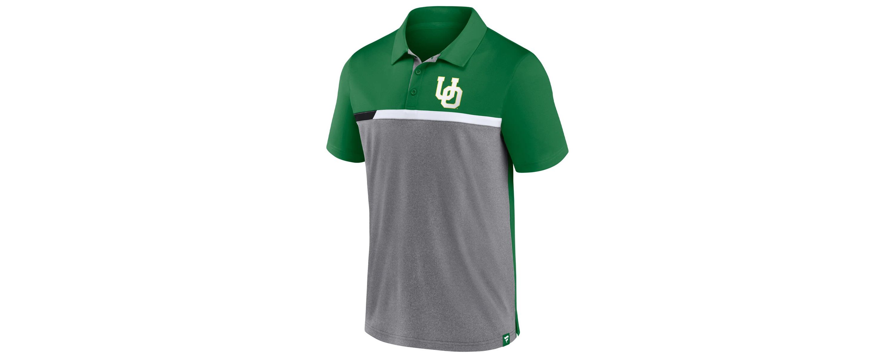NCAA Fanatics ed Oregon Ducks Split Block Color Block Polo
