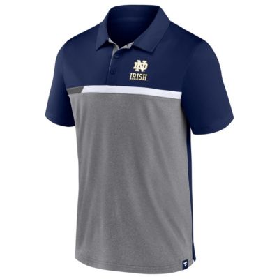 NCAA Fanatics ed Notre Dame Fighting Irish Split Block Color Polo