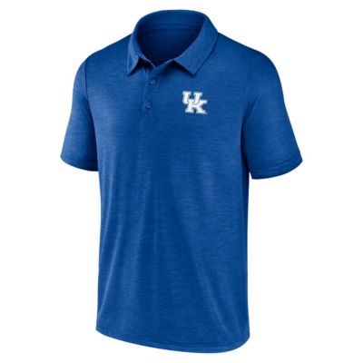 NCAA Fanatics Kentucky Wildcats Striated Primary Logo Polo