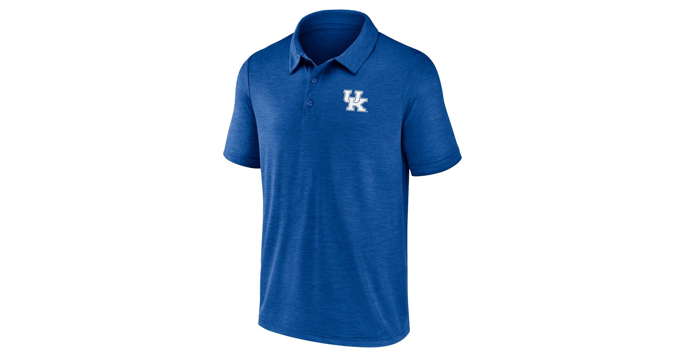 NCAA Fanatics Kentucky Wildcats Striated Primary Logo Polo