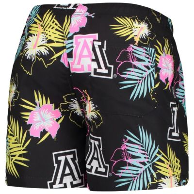 NCAA Arizona Wildcats Neon Floral Swim Trunks