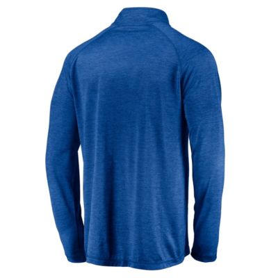 NCAA Fanatics Kentucky Wildcats Striated Raglan Lightweight Quarter-Zip Top