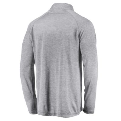 NCAA Fanatics Oklahoma Sooners Striated Raglan Lightweight Quarter-Zip Top