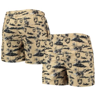 Army Black Knights NCAA Island Palm Swim Trunks