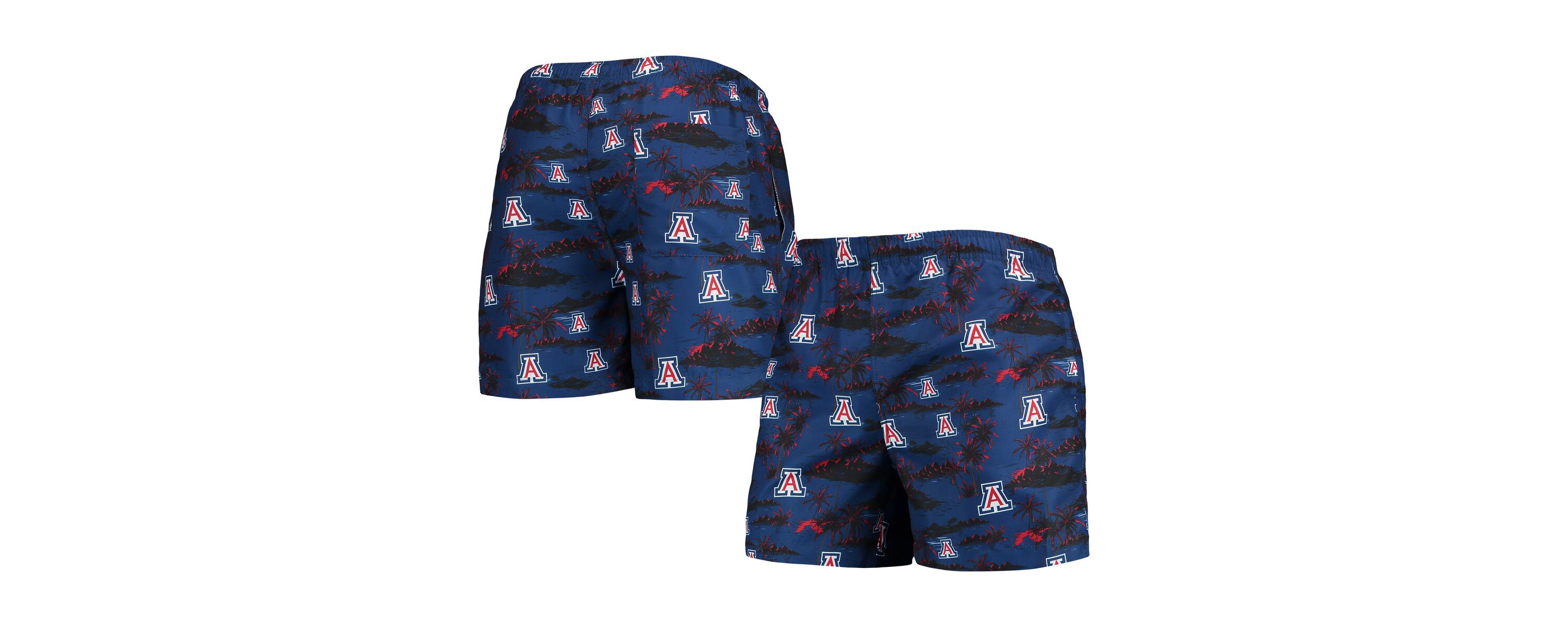 NCAA Arizona Wildcats Island Palm Swim Trunks